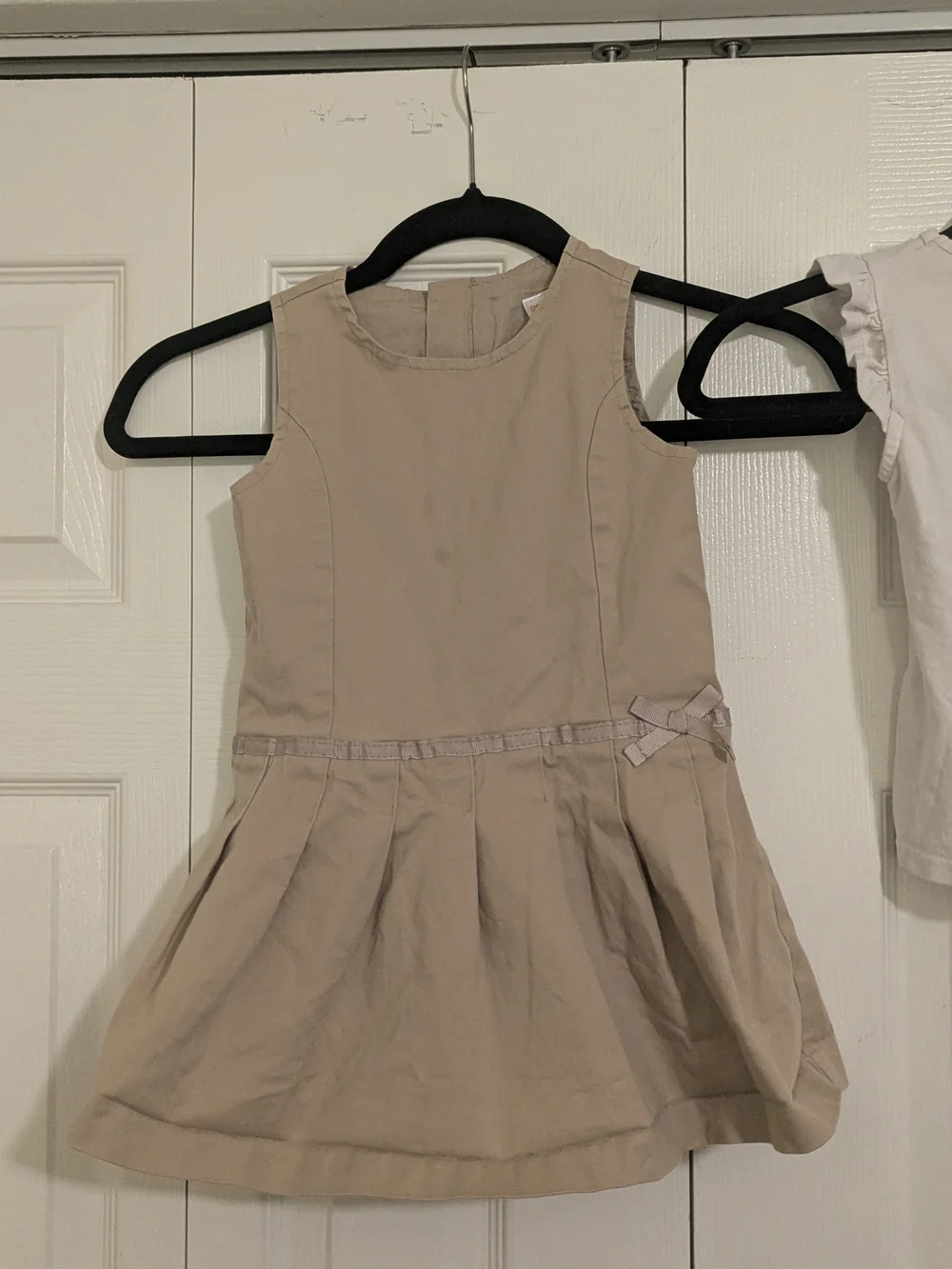 Gymboree Girls Uniform Jumper Dress & Shirt Set 3T